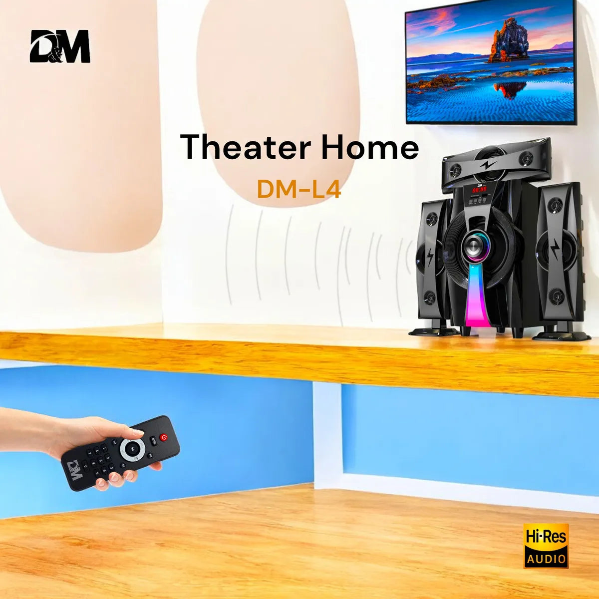 ALTAVOZ MULTIMEDIA SPEAKER D&M 3.1 CHANNEL